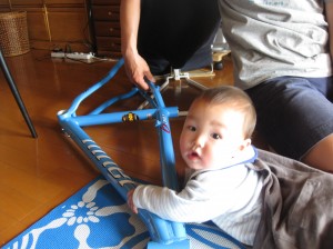 お母さんの新しいフレームなんだよ～。