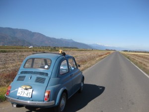 チンクさんで自転車の配達に行ってきました。