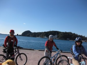 タカギマサルの旅自転車は、みんなで実際に走って撮影しております。