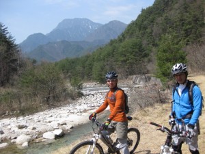 山の中も最高に気持ちよいです！！