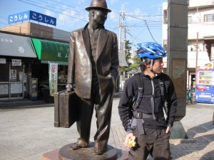 寅さんとやまめ屋さん。