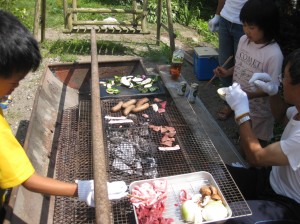 このＢＢＱがいい感じ。