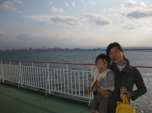 純は今年3回目の北海道行きフェリーです。